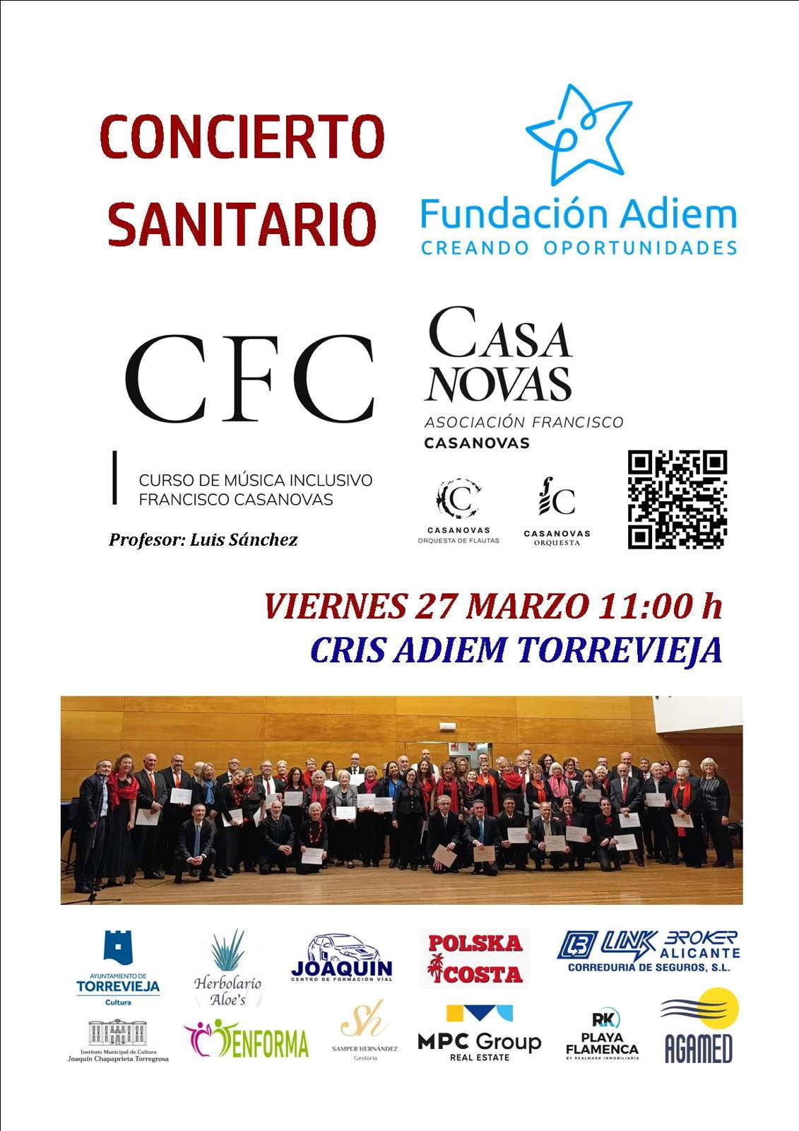 Concierto Sanitario: ADIEM CRIS Torrevieja