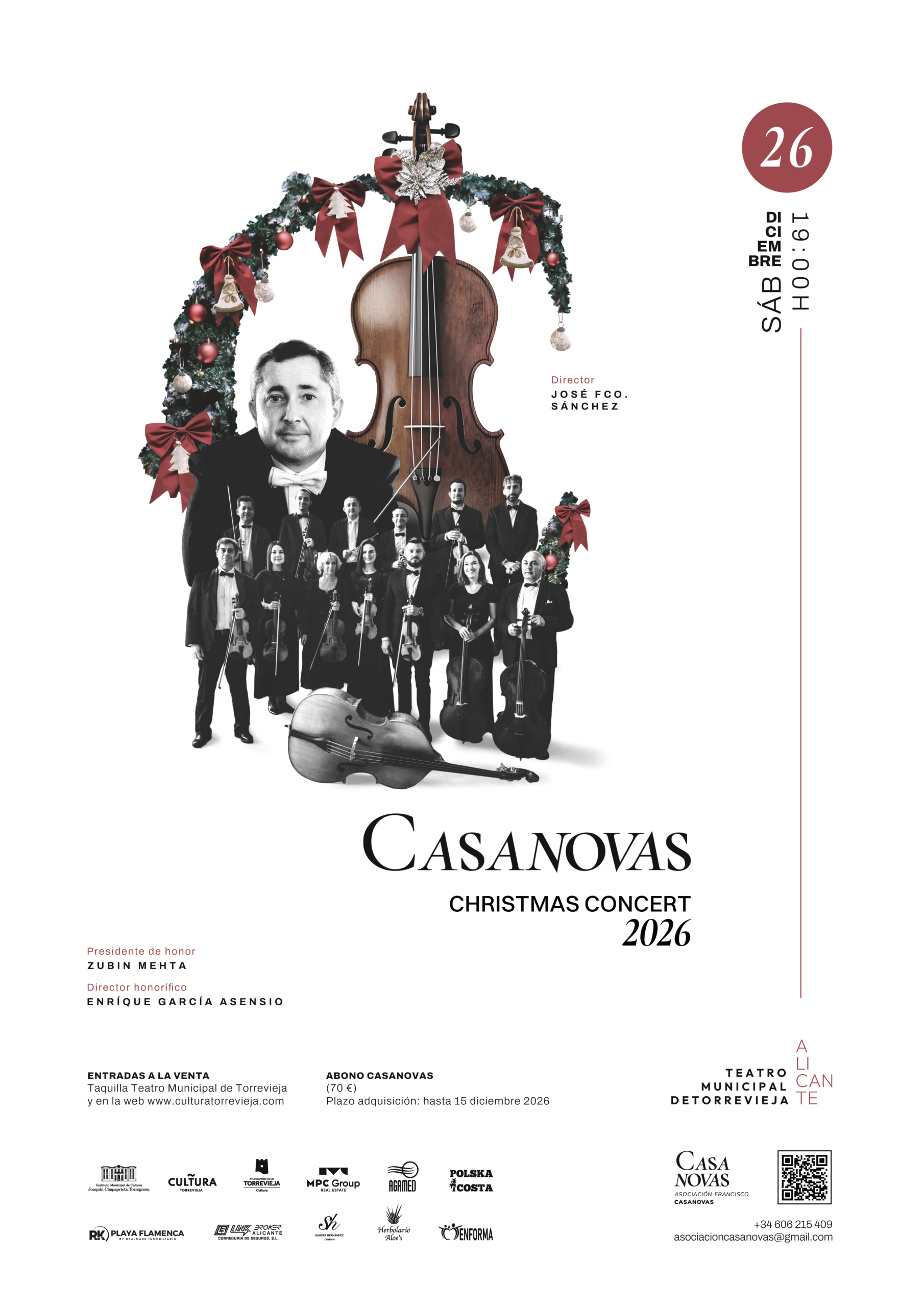 Casanovas Christmas Concert 2026