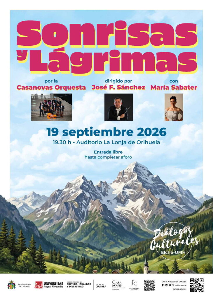 Cartel de CONCIERTO: Sonrisas y Lágrimas
