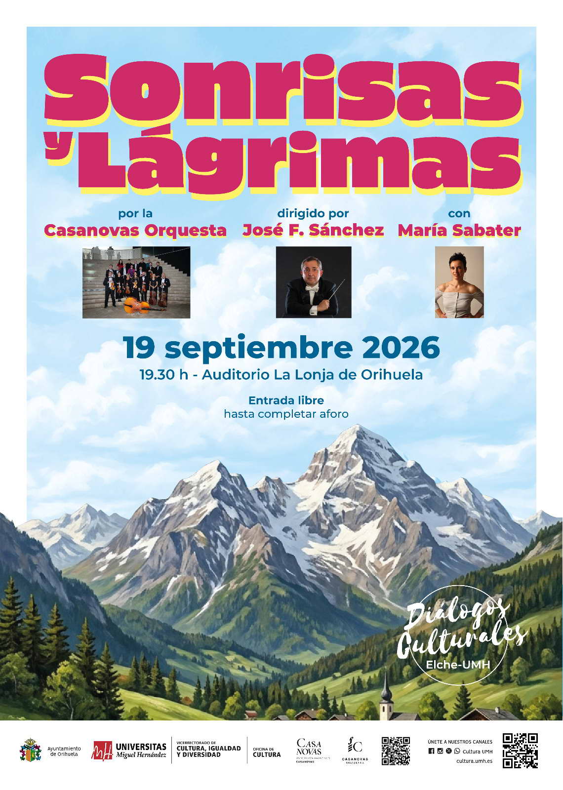 Concierto: Sonrisas y Lágrimas, Orihuela