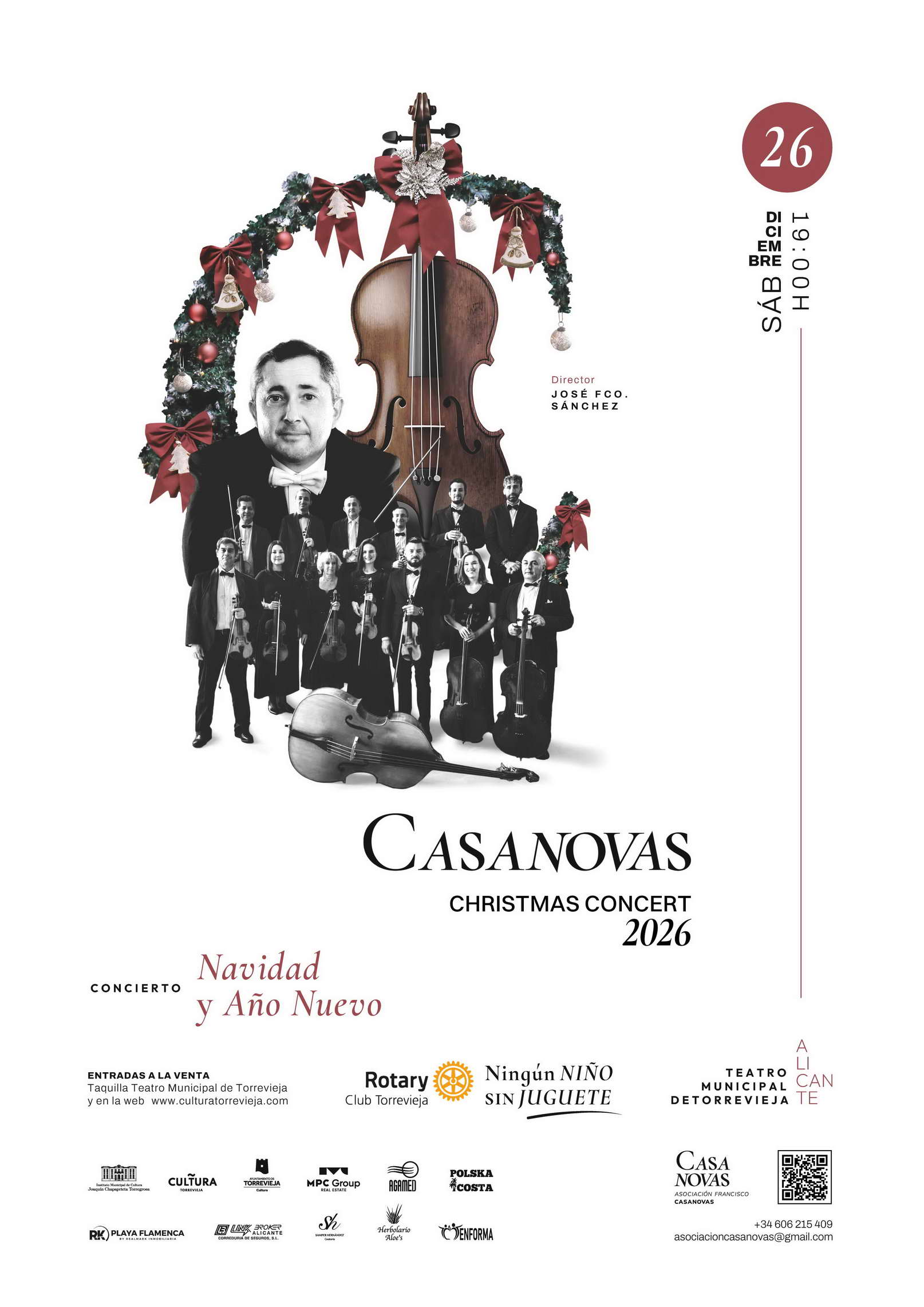 Casanovas Christmas Concert 2026